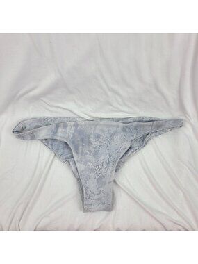 Lululemon Deep Sea Swim Bikini Bottom Marbled Gray Woman 10
